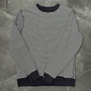 Stussy striped long sleeve sweater